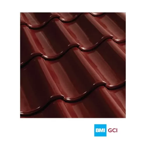 GCI S-Pantile Roof Tile (Glazed Maroon)