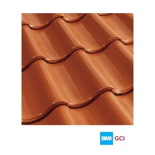 GCI S Pantile Roof Tile (Glazed Coral)