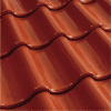 GCI S Pantile Roof Tiles (Glazed Peach)