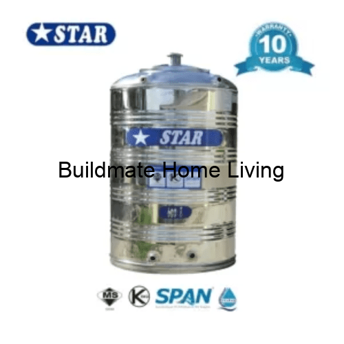 Stainless Steel Water Tank Without Stand