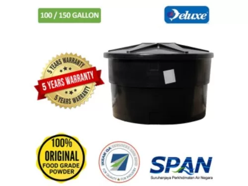150 Gallon Deluxe Poly Round Water Tank (N 100 RD)