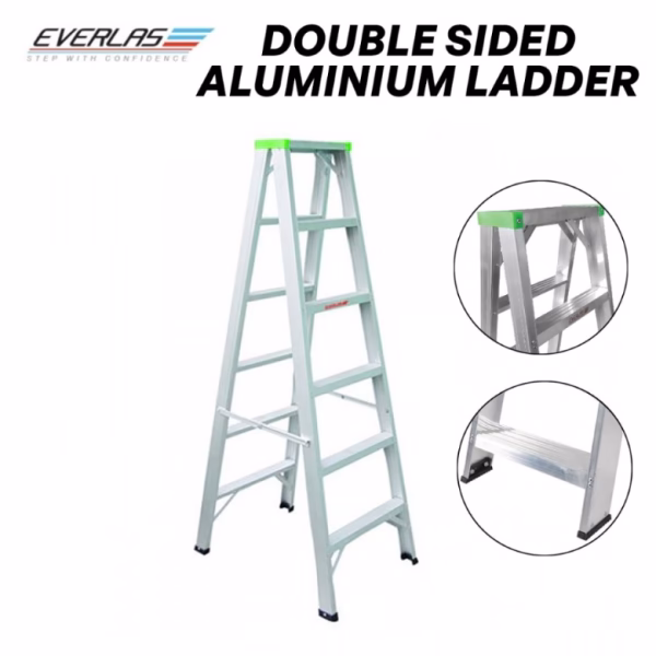 everlas double sided ladder 4 step
