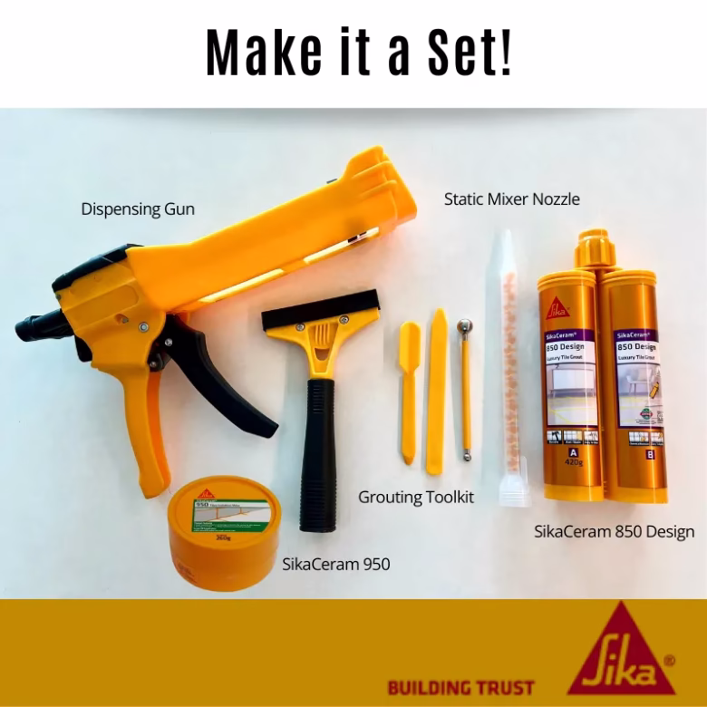 sikaceram 855 set tile grout