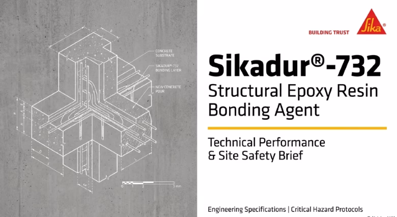 sikadur 732 epoxy resin bonding