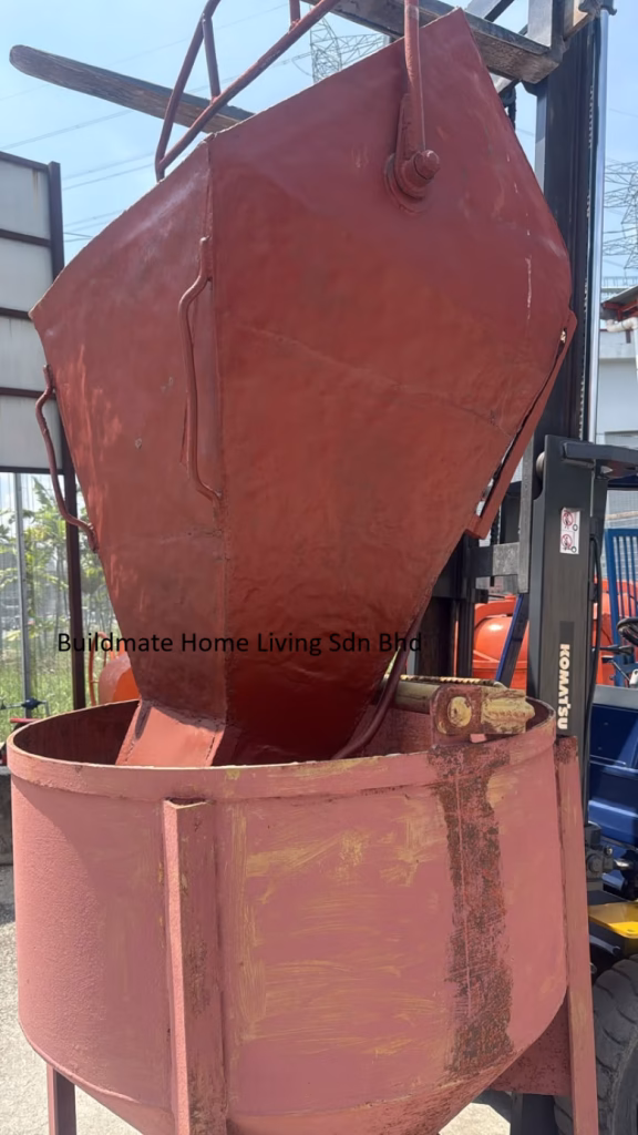 sleep type concrete bucket 1