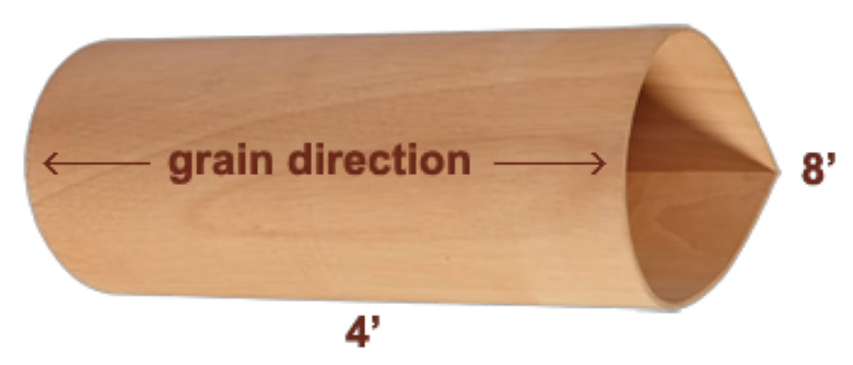 flexible plywood bend