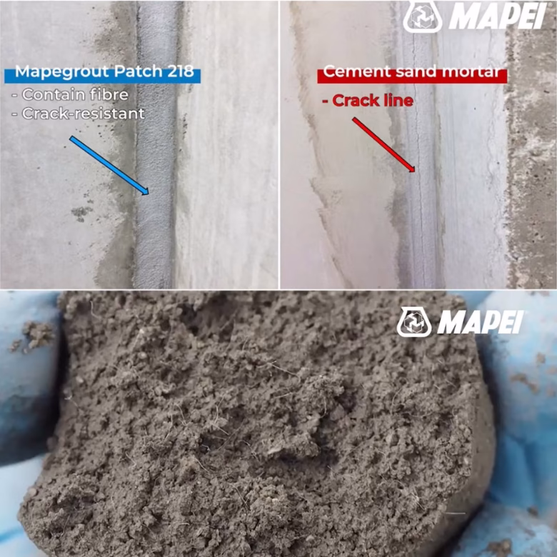 mapei mapegrout patch 218 demo